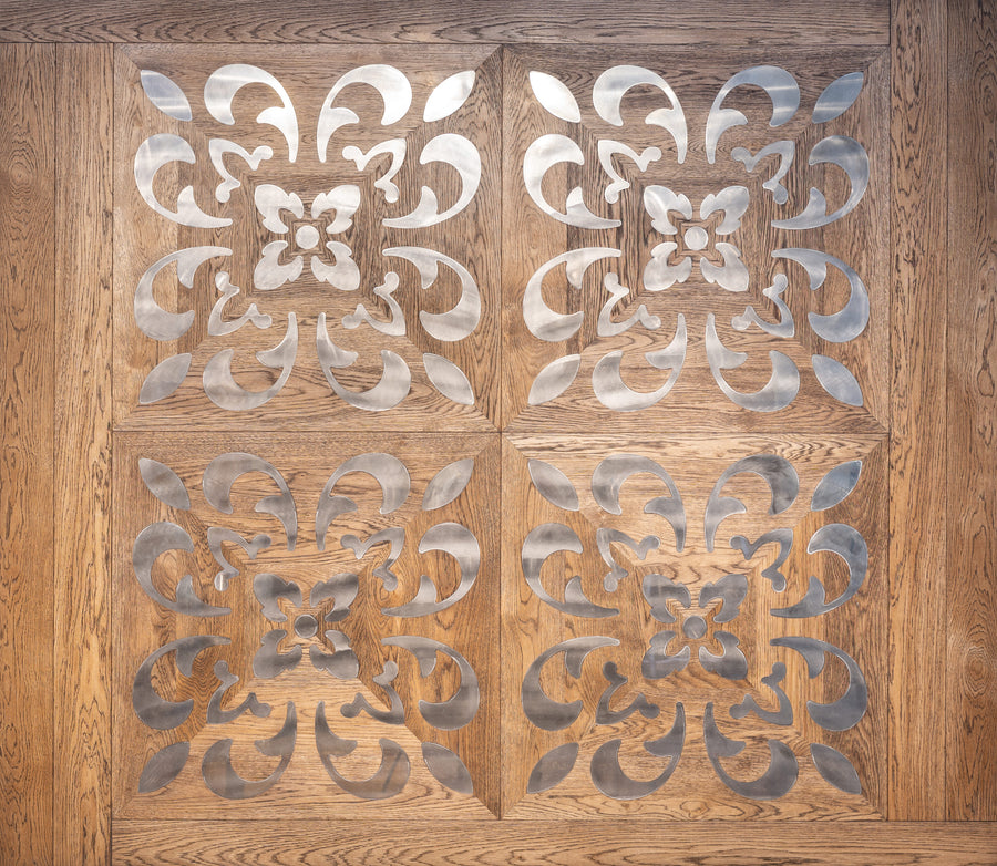 Cotswold Oak Versailles Panel 1000 x 1000mm